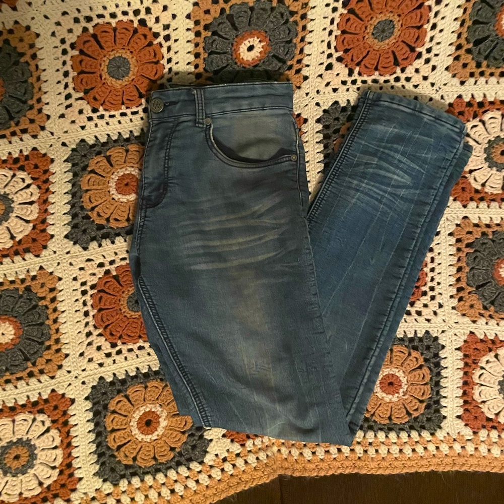 Mens 32/30 “Vintage genes black” Brand jeans!